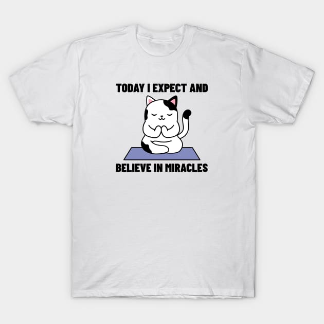 Believe In Miracles T-Shirt by Jitesh Kundra